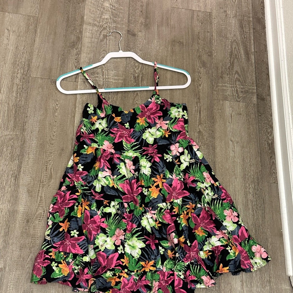 En Crème Jackie Floral Mini Dress